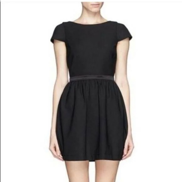 Elizabeth and James Flared Silk Waist Dress - Picture 1 of 6